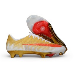Chaussures Nike Air Zoom Mercurial Superfly XI Elite FG CR7 Or Rouge