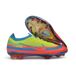 Crampon Nike Air Zoom Mercurial Vapor XVII Elite FG Rouge Jaune Bleu