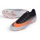 Nike Chaussures Mercurial Vapor 17 Elite FG Noir Orange