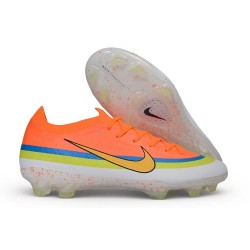 Nike Chaussures Mercurial Vapor 17 Elite FG Orange Jaune
