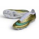 Nike Chaussures Mercurial Vapor 17 Elite FG Or Vert
