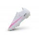 Nike Chaussures Mercurial Vapor 17 Elite FG CR7 Blanc Rose