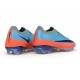 Nike Chaussures Mercurial Vapor 17 Elite FG Bleu Orange