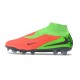 Crampons Neuf Nike Phantom 6 High Elite FG Hot Punch Noir Vert Strike