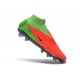 Crampons Neuf Nike Phantom 6 High Elite FG Hot Punch Noir Vert Strike