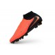 Crampons Neuf Nike Phantom 6 High Elite FG Brt Rouge foncé Dégradé Noir