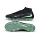 Crampons Neuf Nike Phantom 6 High Elite FG Noir Vert Illusion