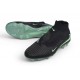 Crampons Neuf Nike Phantom 6 High Elite FG Noir Vert Illusion
