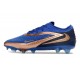 Chaussures Nike Phantom 6 Low Elite FG Bleu Marine Bronze Métallique