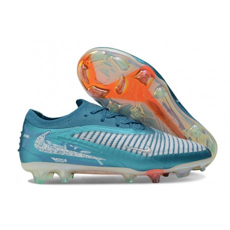 Chaussures de Foot Nike Phantom 6 Low Elite FG Bleu Baltique Bleu Glacier