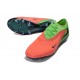 Chaussures de Foot Nike Phantom 6 Low Elite FG Hot Punch Noir Vert Strike