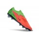 Chaussures de Foot Nike Phantom 6 Low Elite FG Hot Punch Noir Vert Strike
