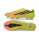 Chaussures de Foot adidas F50 Hyperfast EVO FG Jaune Noir Solar Turquoise Édition Limitée