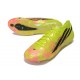 Chaussures de Foot adidas F50 Hyperfast EVO FG Jaune Noir Solar Turquoise Édition Limitée