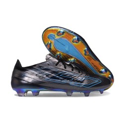 Chaussures de Foot adidas F50 Hyperfast EVO FG Noir Bleu