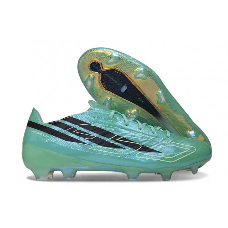 Chaussures de Foot adidas F50 Hyperfast EVO FG Vert Noir
