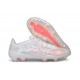 Chaussures de Foot adidas F50 Hyperfast EVO FG Blanc Rose
