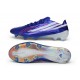 Chaussures de Foot adidas F50 Hyperfast EVO FG Violet Blanc