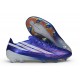 Chaussures de Foot adidas F50 Hyperfast EVO FG Violet Blanc