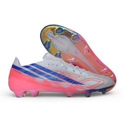 Chaussures de Foot adidas F50 Hyperfast EVO FG Blanc Rose