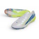 Chaussures de Foot adidas F50 Hyperfast EVO FG Blanc Bleu Volt