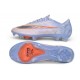 Chaussures Nike Air Zoom Mercurial Superfly XI Elite FG Blanc Bleu Orange