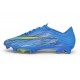 Chaussures Nike Air Zoom Mercurial Superfly XI Elite FG Bleu
