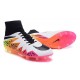 Nike HyperVenom Phantom 2 FG Chaussures de football Blanc Orange Rose Noir