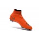 2016 Nouvelle Chaussure Nike Mercurial Superfly IV FG Orange Argenté Noir