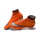2016 Nouvelle Chaussure Nike Mercurial Superfly IV FG Orange Argenté Noir
