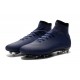 Nouveau Chaussure de Football Nike Mercurial Superfly CR FG Bleu Foncé