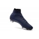 Nouveau Chaussure de Football Nike Mercurial Superfly CR FG Bleu Foncé