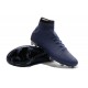 Nouveau Chaussure de Football Nike Mercurial Superfly CR FG Bleu Foncé