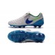 Hommes 2016 Nike Tiempo Legend VI FG Crampons Nike Blanc Bleu Vert