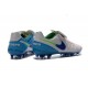 Hommes 2016 Nike Tiempo Legend VI FG Crampons Nike Blanc Bleu Vert