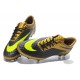 Coupe du monde 2014 Crampons Nike Hypervenom Phantom FG Or Volt Noir