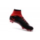 Nouveau Chaussure de Football Nike Mercurial Superfly CR FG Rouge Noir Blanc