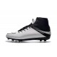 Nike HyperVenom Phantom II FG Football bottes pour hommes Blanc Noir