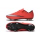 Chaussure de Football Hommes Nike Mercurial Vapor 10 FG Mangue Argent Turquoise