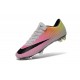 Nouvelle Chaussure de Football Nike Mercurial Vapor X FG Blanc Noir Volt Orange Total