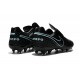 Hommes 2016 Nike Tiempo Legend VI FG Crampons Nike Noir Bleu