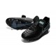 Hommes 2016 Nike Tiempo Legend VI FG Crampons Nike Noir Bleu