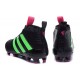 Adidas Ace16+ Purecontrol FG/AG Chaussures de Football Pour Homme Vert Noir