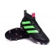 Adidas Ace16+ Purecontrol FG/AG Chaussures de Football Pour Homme Vert Noir