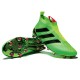 Adidas Ace16+ Purecontrol FG/AG Chaussures de Football Pour Homme Solar Vert Noir Rose