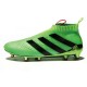 Adidas Ace16+ Purecontrol FG/AG Chaussures de Football Pour Homme Solar Vert Noir Rose