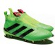 Adidas Ace16+ Purecontrol FG/AG Chaussures de Football Pour Homme Solar Vert Noir Rose
