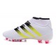 Nouvelles - Chaussures adidas ACE 16.1 Primeknit FG/AG Rose Jaune Noir Blanc