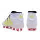Nouvelles - Chaussures adidas ACE 16.1 Primeknit FG/AG Rose Jaune Noir Blanc