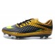 Coupe du monde 2014 Crampons Nike Hypervenom Phantom FG Or Volt Noir